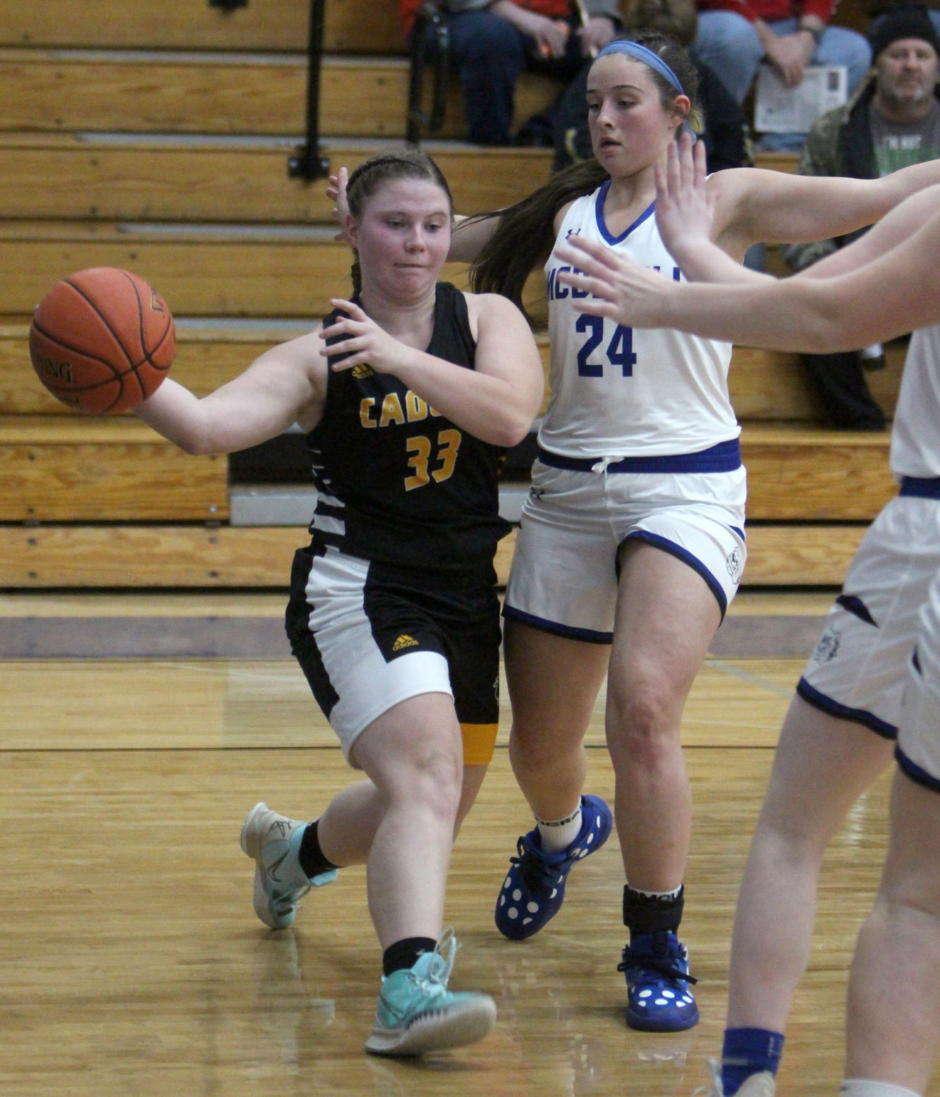 Cadott at McDonell girls basketball 1-11-22